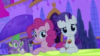 Spike, Pinkie and Rarity S2E25