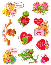 Hallmark 1981 valentine stickers 2