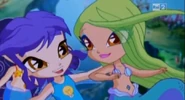 Fixy y una sirena