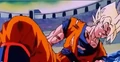 Goku Injured by Pikkon