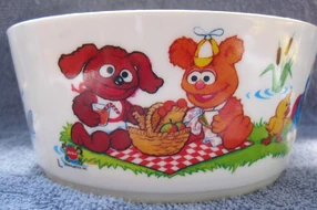 Deka 1986 muppet babies bowl and cup 3
