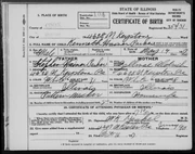 Parker-Kenneth 1917 birth