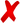 X mark
