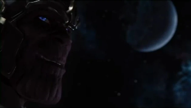Thanos in the Avengers