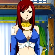 Erza in CS clothes