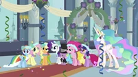 Main 6, Spike and Celestia S2E26