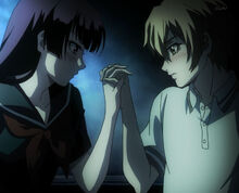 Teiichi yuuko hold hands