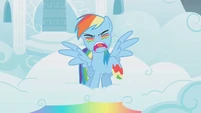 Rainbow Dash battle yell S1E7