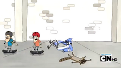 Niños, Mordecai y Rigby-El record.png