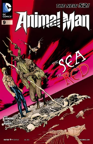 Cover for Animal Man #9
