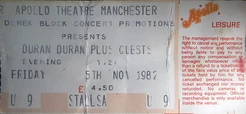 Manchester (UK), Apollo wikipedia duran duran ticket