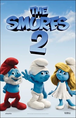 Smurfs 2 Movie Poster 2012