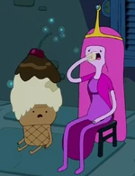S2e24 princess bubblegum eating ice cream