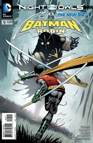 Cover for Batman and Robin #9