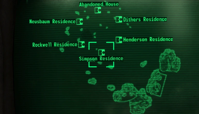 Simpson residence loc