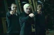 Draco, Crabbe y Zabini