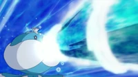 EP740 Jellicent usando hidrobomba