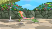 Candace relaxing
