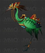 Crane mount green