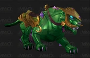 Jeweled emerald panther