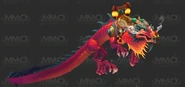 Cloud serpent red