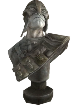 TESV Bust of the Gray Fox