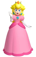 Peach Artwork - Super Mario 3D Land