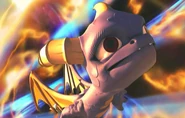Spyro being transported to Earth