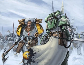 Leman russ y el Leon