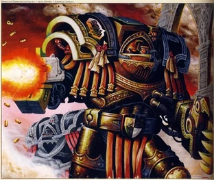 Manos hierro escuadra exterminadores Marlock armadura modelo tartaros