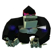 Darkling ape