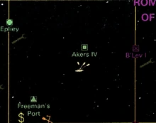 Akers iv map