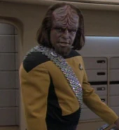 Worf hologram, 2369