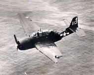 TBF Avenger Damaged
