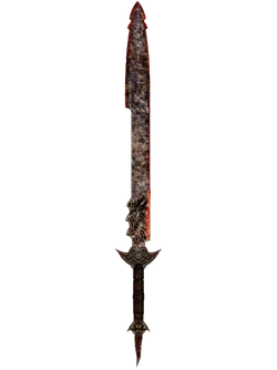 Oblivion DaedricLongsword