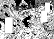 Erza Combatiendo a los Monstruos