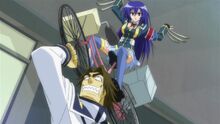 Medaka on top of Kunisaki's bike