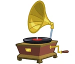 Canterlot Castle phonograph