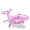 Pink Whale-icon