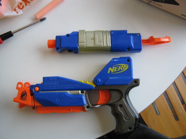 Nerf N Strike Nite Finder EX3 - with Tactical Rail Compatible with