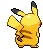 Pikachu Back BW