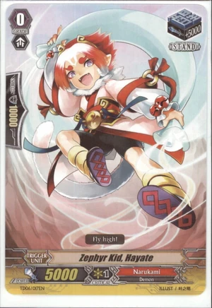 Zephyr Kid, Hayate2