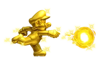 NSMB2 Golden Mario