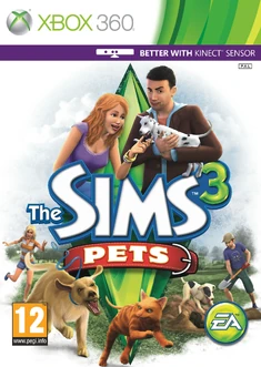The Sims 3 Pets - Xbox 360 box art