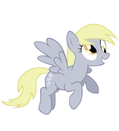 FANMADE Derpy Hooves flying by sierraex