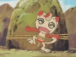 EP333 Meowth disfrazado de Spinda