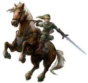 Link-on horse