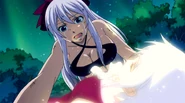 Mira looks at disappearing Lisanna