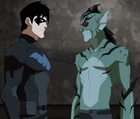 Nightwing and Lagoon