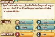 Water dragon info